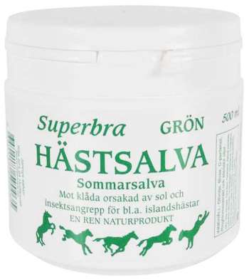 Superbra Hästsalva Grön 500 ml till djur