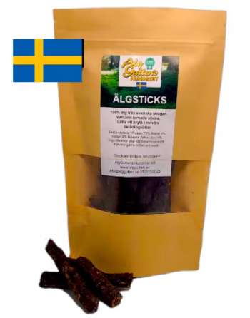 Svenska Älgsticks Spröda Belöningspinnar - 50 g