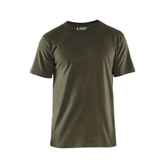 T-shirt Blåkläder 5-pack Armégrön L