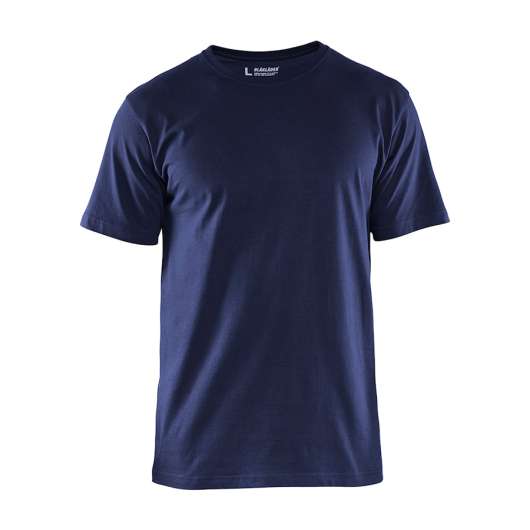 T-shirt Blåkläder 5-pack Marinblå L