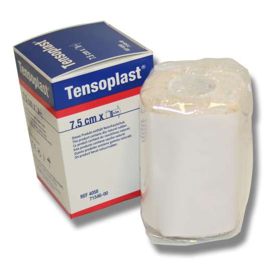 Tensoplast För Fixering Av Bandage 7,5 Cmx4,5 M