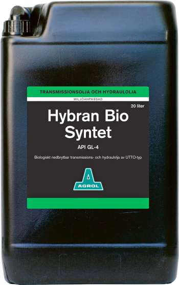 Transmissionsolja Agrol Hybran Bio Syntet, 20 l