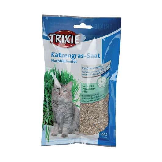 Trixie Kattgräs Refillpåse 100 g (100 grammaa)