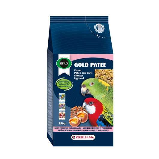 Versele-Laga Orlux Gold Patee stor parakit och papegoja (1 kg)