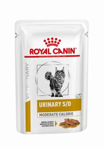 Veterinary Diets Cat Urinary S/O Moderate Calorie Morcels in Gravy Pouch - 12 x 85 g