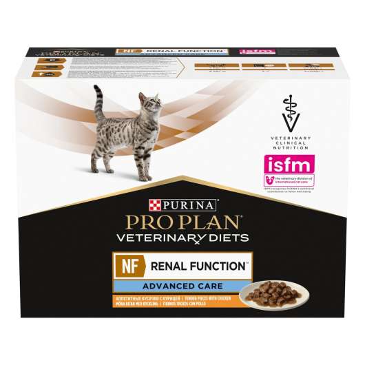 Veterinary Diets NF Renal Function Advanced Care Chicken Wet - 10 st x 85 g