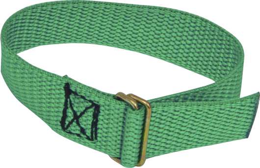 Vristband med låsning grön